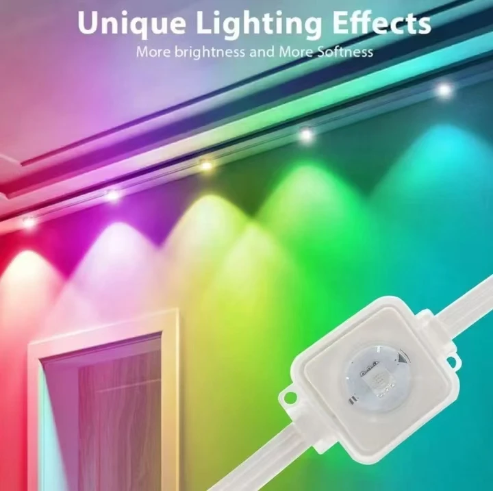 remote Bluetooth control  wifi   led lights permanent  wall light under eaves ceiling light 6803