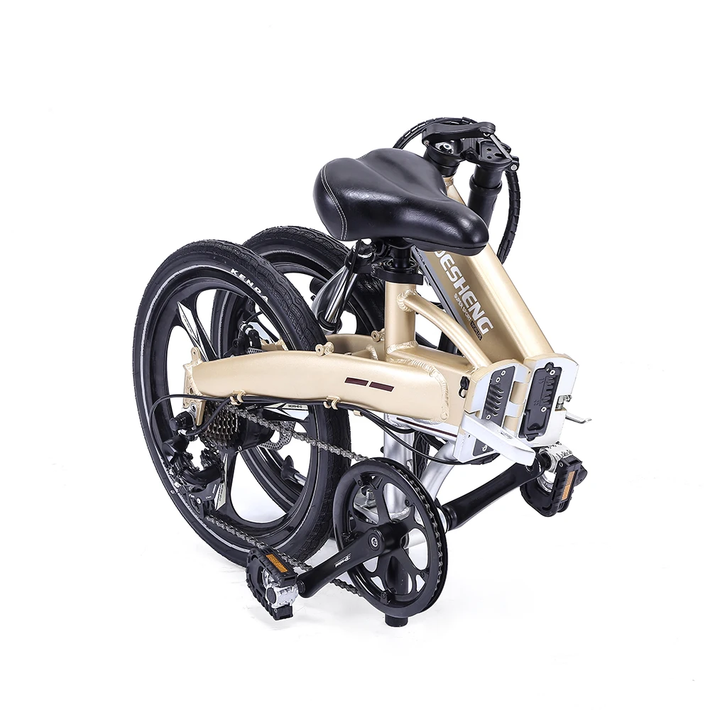 Folding ebike 20 inch high power foldable electric bike e-bike 48V 300W tyre folding ebike