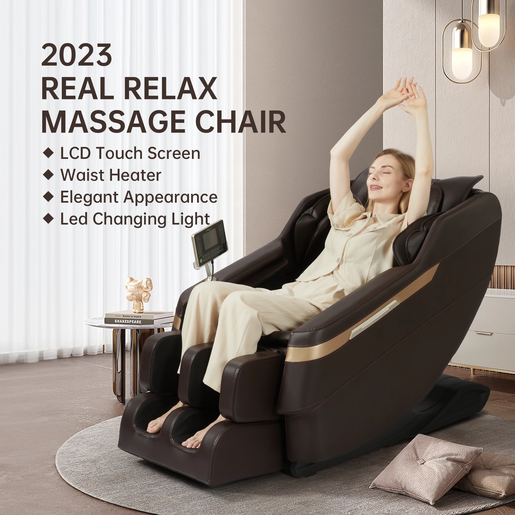 REALRELAX Zero Gravity Customized Massage COST EFFECTIVE Massage Chair wholesale Full Body Airbag Massage recliner