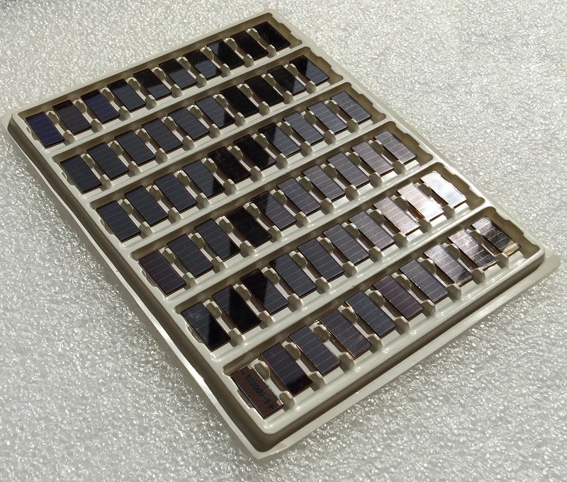 Amorphous silicon solar cell car lights amorphous photovoltaic 7 color lights strong light type power generation panel 154-17mm