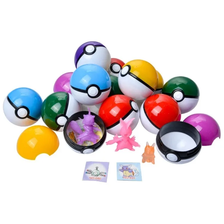 5 см PokeBall модель аниме фигурка Пикачу Карманный Монстр Pet Elf куклы игрушки для детей подарок на день рождения