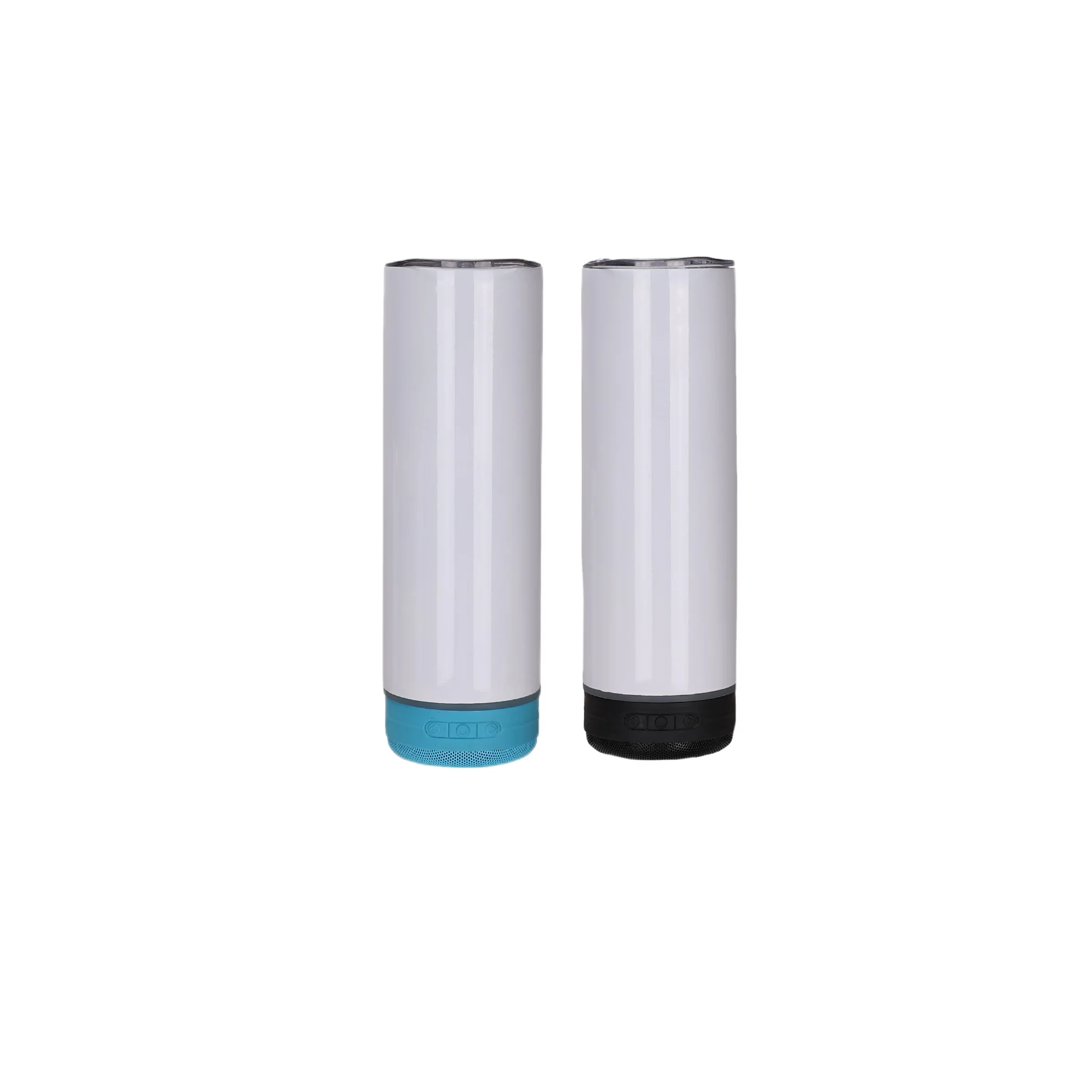 2023 Newest USA  Warehouse 20oz Stainless Steel Insulated bluetooth Sublimation Tumbler smart speaker