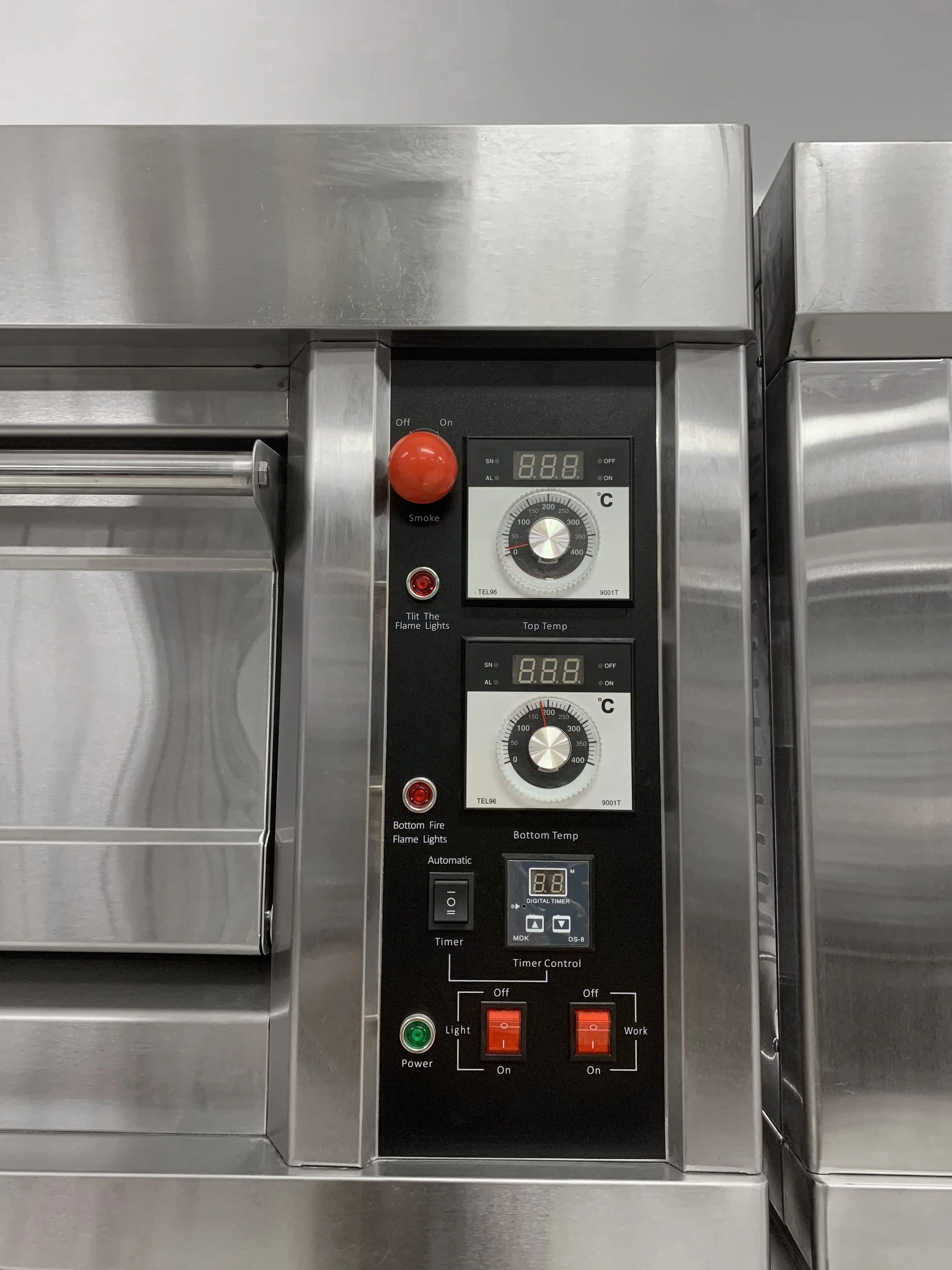 Высококачественная кухонная газовая духовка из нержавеющей стали с одной палубой и двойным лотком, газовая духовка по хорошей цене