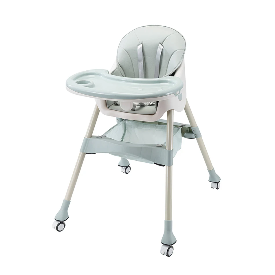 Factory custom portable feeding chair plastic child dining chair outdoor baby high chair