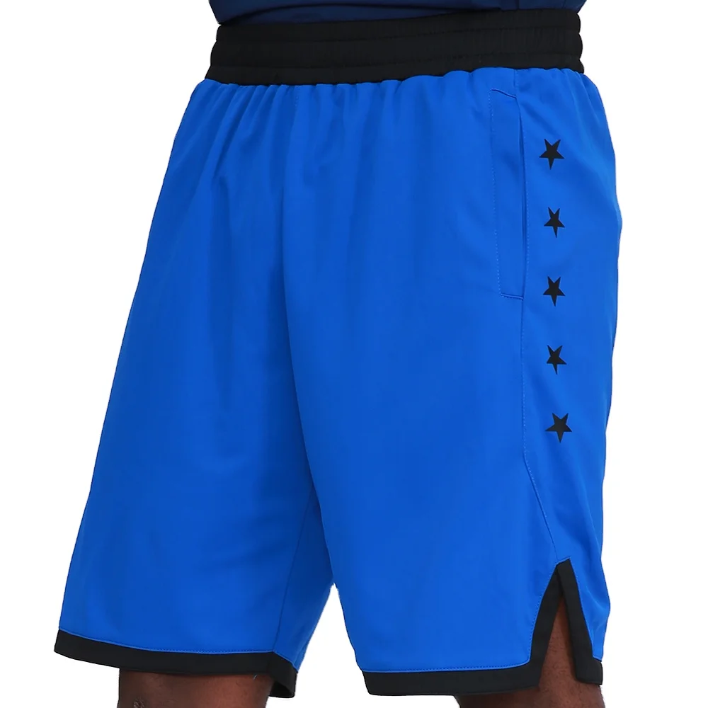 
Vertical Stripe Pattern Men Sports Quick Dry Shorts With Elastic Waist 
