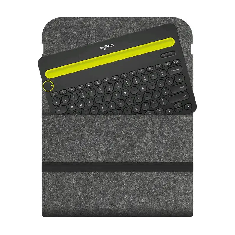 Keyboard Sleeve Case Bag Compatible with Logitech K380 K480 K580 K780 Wireless Keyboard Travel Bluetooth Wireless Keyboard Case