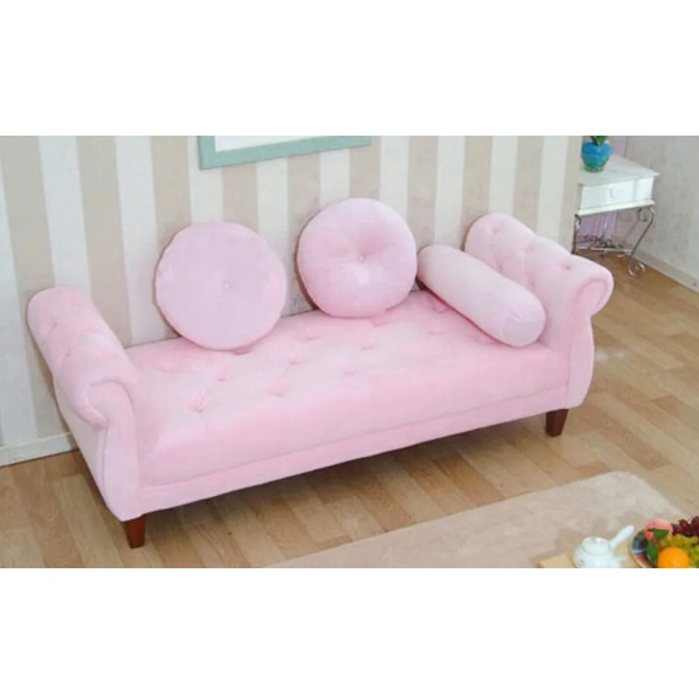 Made from SinoFur Best sale pink sofa bed