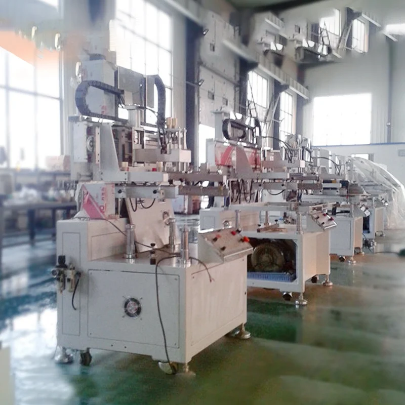 vacuum semi automatic screen printer
