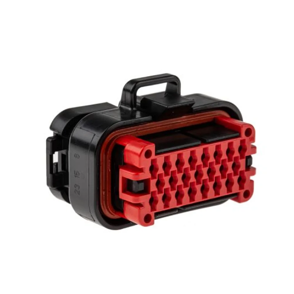 TE Connectivity 770680-1 23 pin Automotive Connector HDR Black Ampseal Series Receptacle