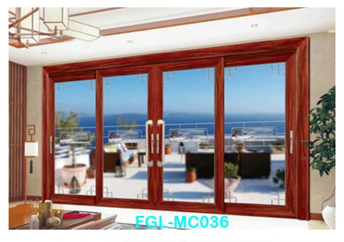 Household sliding casement windows and doors aluminum alloy doors and windows
