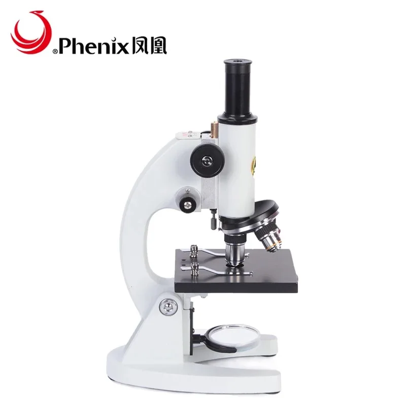 Phenix XSP02 40X-640X ручной монокулярный Биологический микроскоп для первичной и вторичной лаборатории