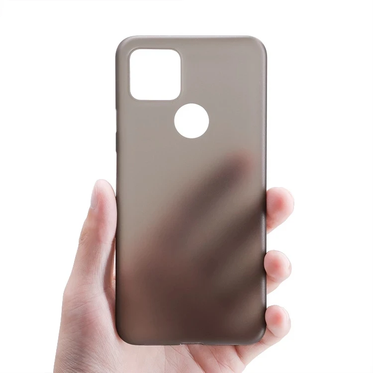Модный ультратонкий PP 0 4 мм матовый чехол для Google Pixel 5 тонкий супер ультра пластиковый защитный подарка