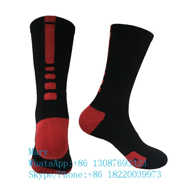 Running Hiking Athletic Cushion Socks Tennis Basketball Sport Mens Compression Socks