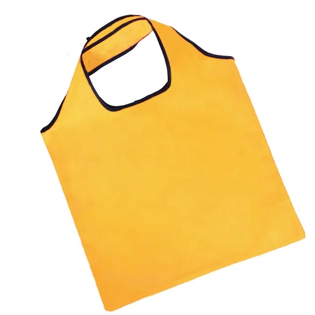 Ball Foldable Shopping Bag Promotional Polyester Foldaway Carrier Bags Bulk Customized Logo