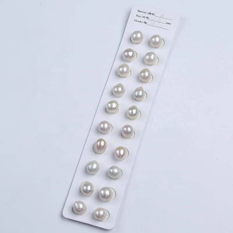 11-13mm Factory Price Baroque Shape Buy Natural Freshwater Loose Round Pearls for Jewelry