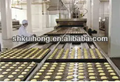 Large output automatic cake making machine cake production line