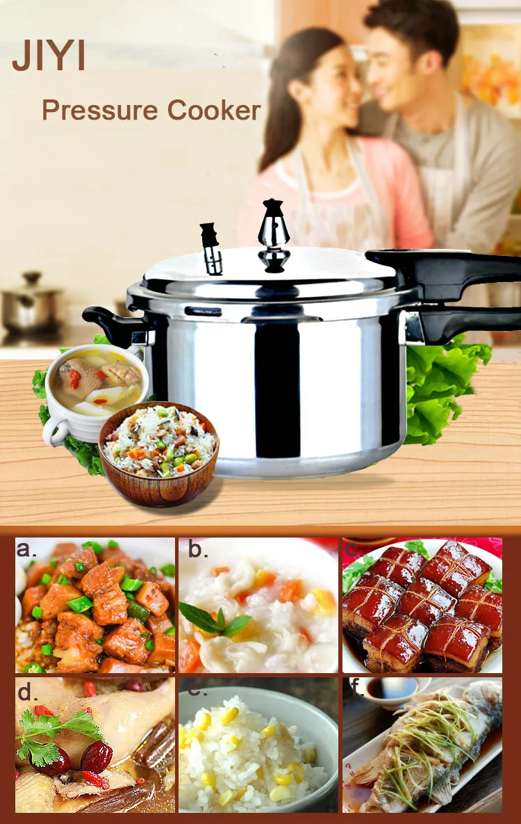 6L High Quality Factory OEM  Safety Commercial Aluminum Pressure Cookers