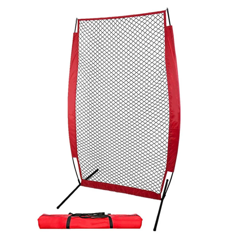 Portable 7 X4 Feet Pitch Back Baseball Softball Practice Hitting Net exercise equipment collapsible pitching screen