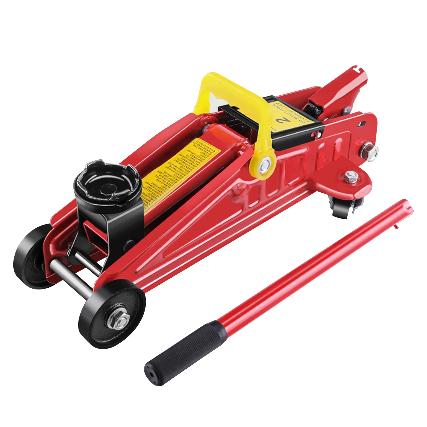 Versatile 2-Tonne Horizontal Jack for Efficient Lifting in Automotive Garages and Industrial Settings