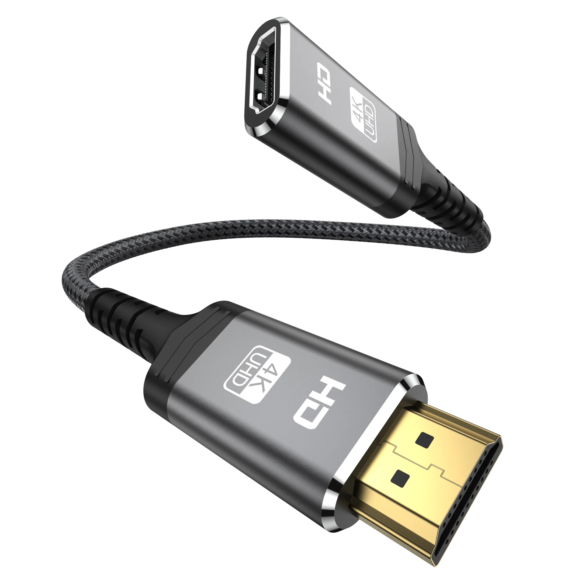 UNIEAN Wholesale HD HDMI HDMI Converter Male to Female 60Hz Adapter Display Port to 2.0 HDMI Cable 4K 8k Video Cable For TV