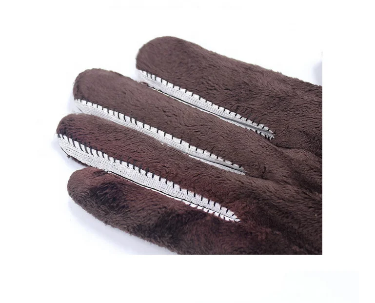 New Product Puncture Resistance Gloves Cow Two-layer Cow Leather Anti-cut Gloves Genuine Cowhide Leather OEM Gloves For Men