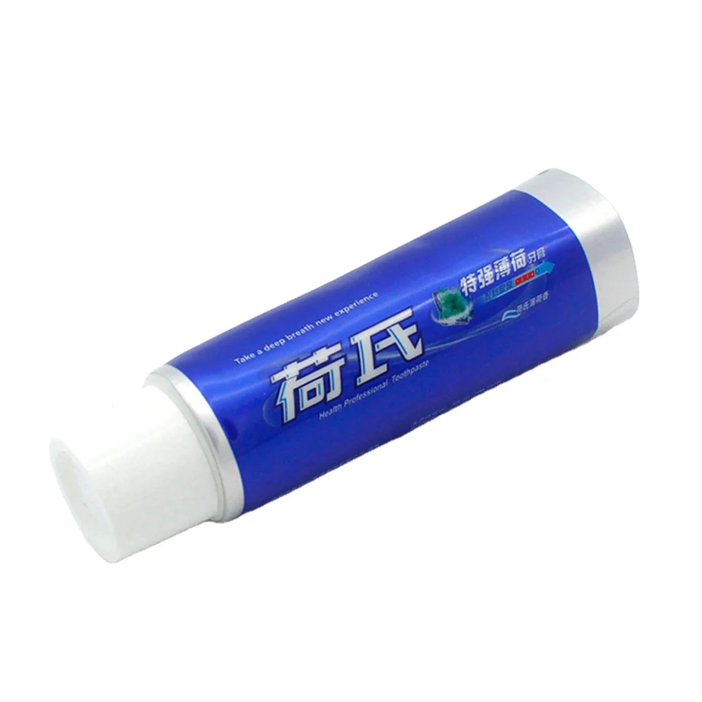 
Guangzhou manufacturer empty soft tooth gel abl cosmetic toothpaste aluminum laminated tube 