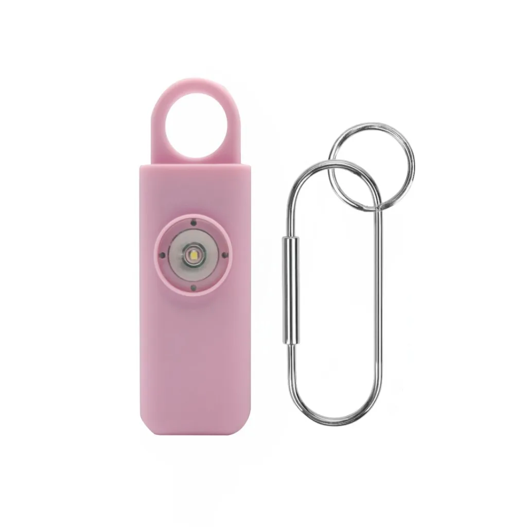 Key Chain Alarm made For Women children  personal safety alarm 130db Keychain Defense siren Portable Rechargeable Personal Alarm