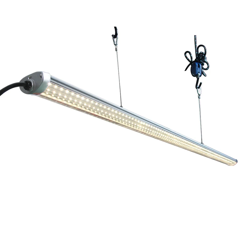 Оптовая продажа с фабрики 60 Вт комнатная лампа полного спектра для выращивания растений Samsung светодиодный чип оборудование гидропоники 4 фута светодиодные лампы