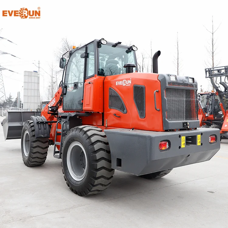 EVERUN Customized Telescopic Wheel Loader ER3500 3000kg compacted agricultural Telescopic Wheel Loader