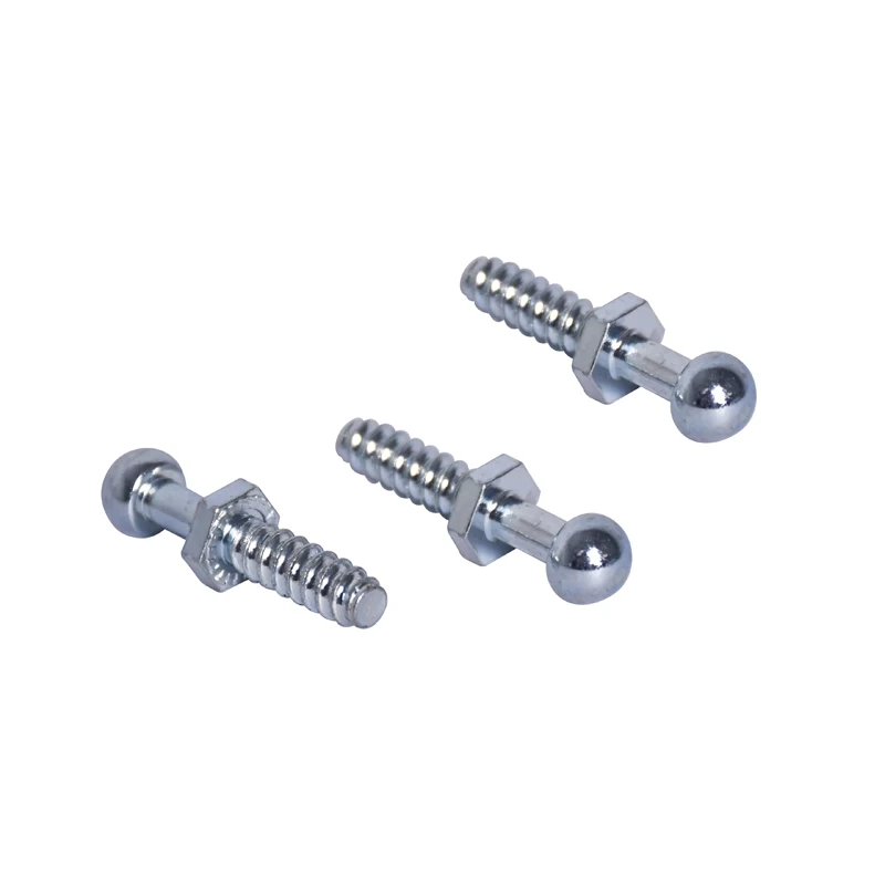 Steel Head Ball Bolt with Plain Finish