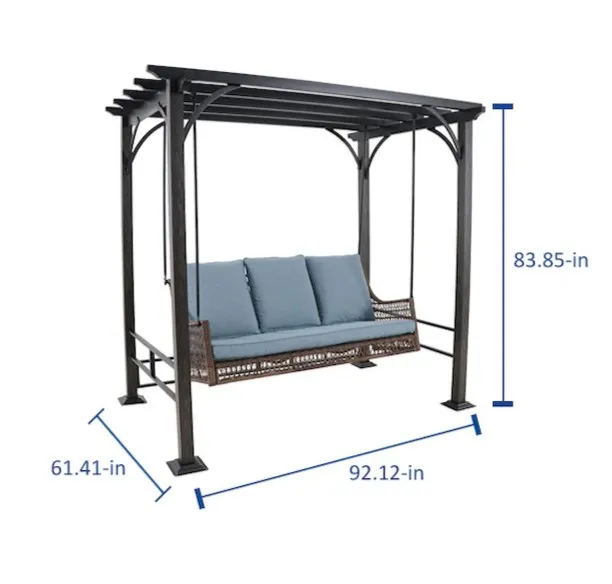 New Arrival Outdoor Patio Swing Chair Hanging Chair Garden Swing