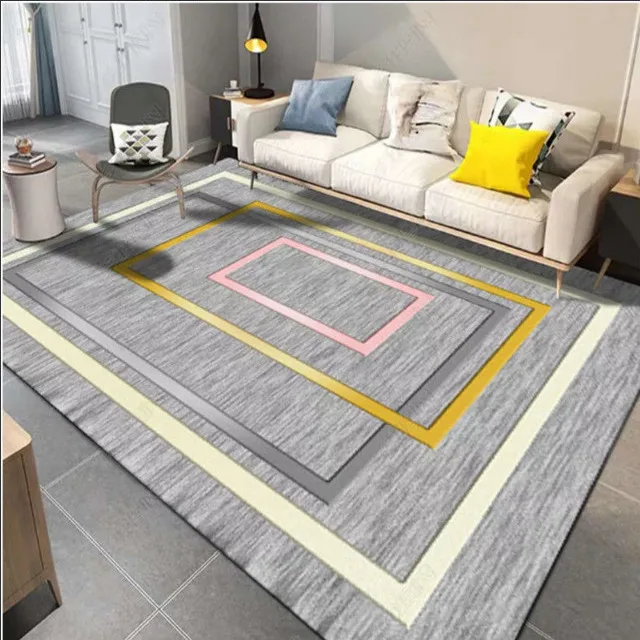Non-Slip Absorbs Soft Microfiber Cashmere Large Cotton Scraper Pet Mat Low-Profile Entrance Rug for Bedroom Living room Rug
