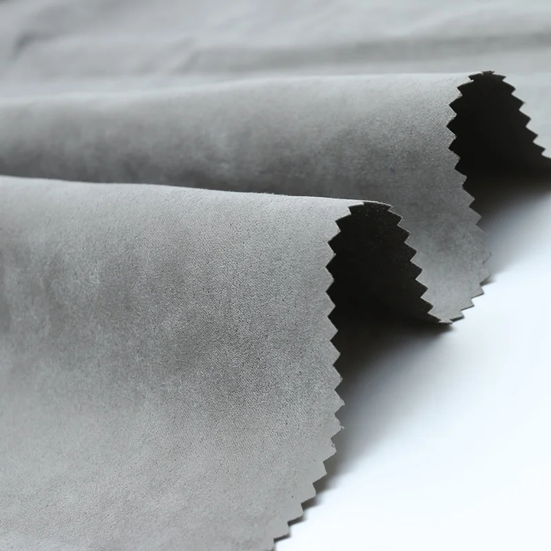 2 Way Stretch Super Soft Suede Fabric For Coat HomeTextile Furniture Sofa Upholstery