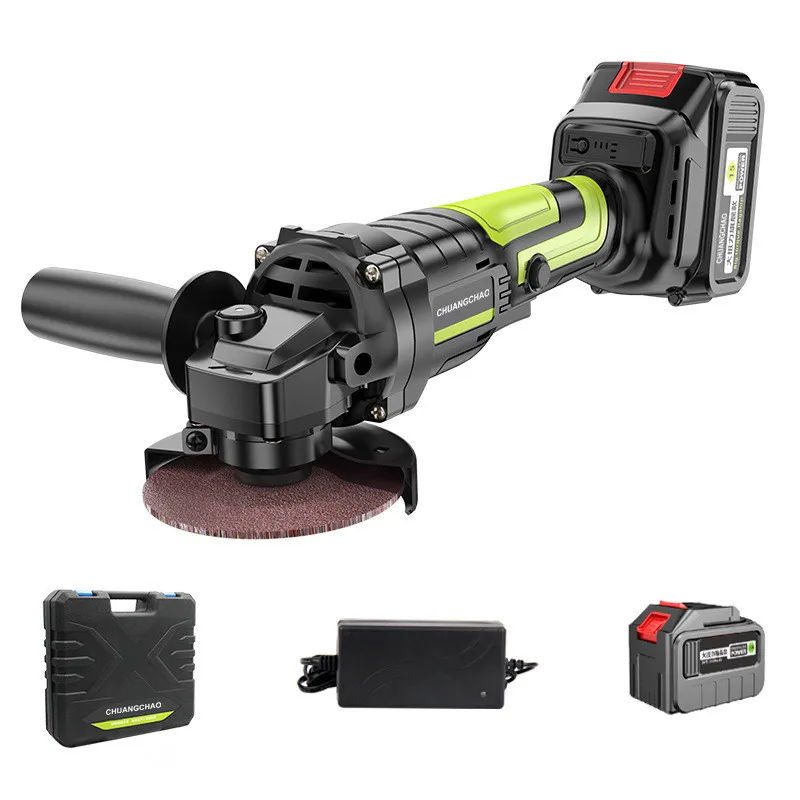 Высокое качество, оптовая продажа, дешевая беспроводная Коммерческая угловая шлифовальная машина с батареей, проводные угловые шлифовальные машины для общего назначения