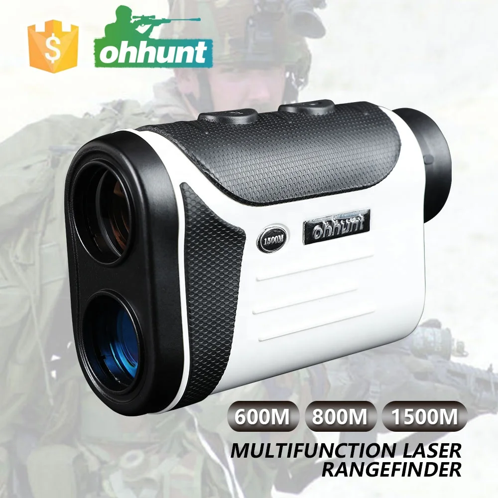  Дальномер Ohhunt 1500 м дальность измерения 8-кратное увеличение охотничий монокуляр лазерный дальномер для