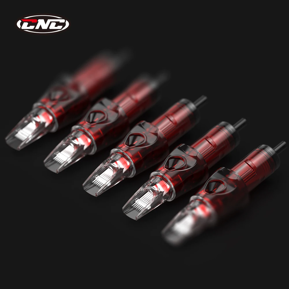 CNC смешанные тату иглы картриджи полиция полутекстурированные круглые Magnum