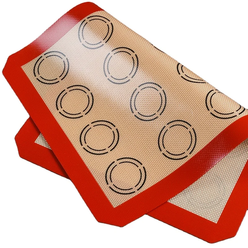Reusable silicone macaroon baking mat pastry cookie/cake making sheet