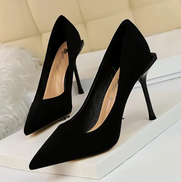 cy10356a Hot Sale Women Dress Shoes Ladies Sexy High Heels