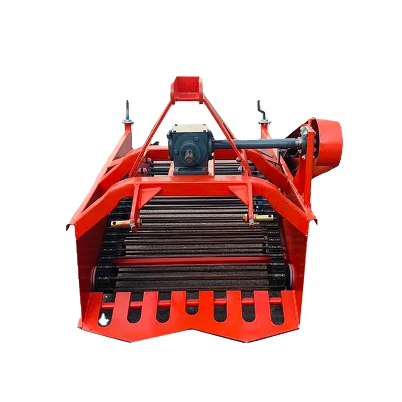 Four wheel drive potato harvester potato sweet potato excavator manufacturer direct broken skin rate is low