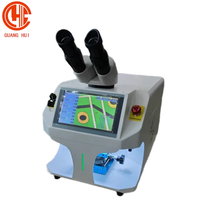220V 120W White Color Gold Jewelry Repairing Laser Soldering Welding Machine All-In-One Laser Welding Machine
