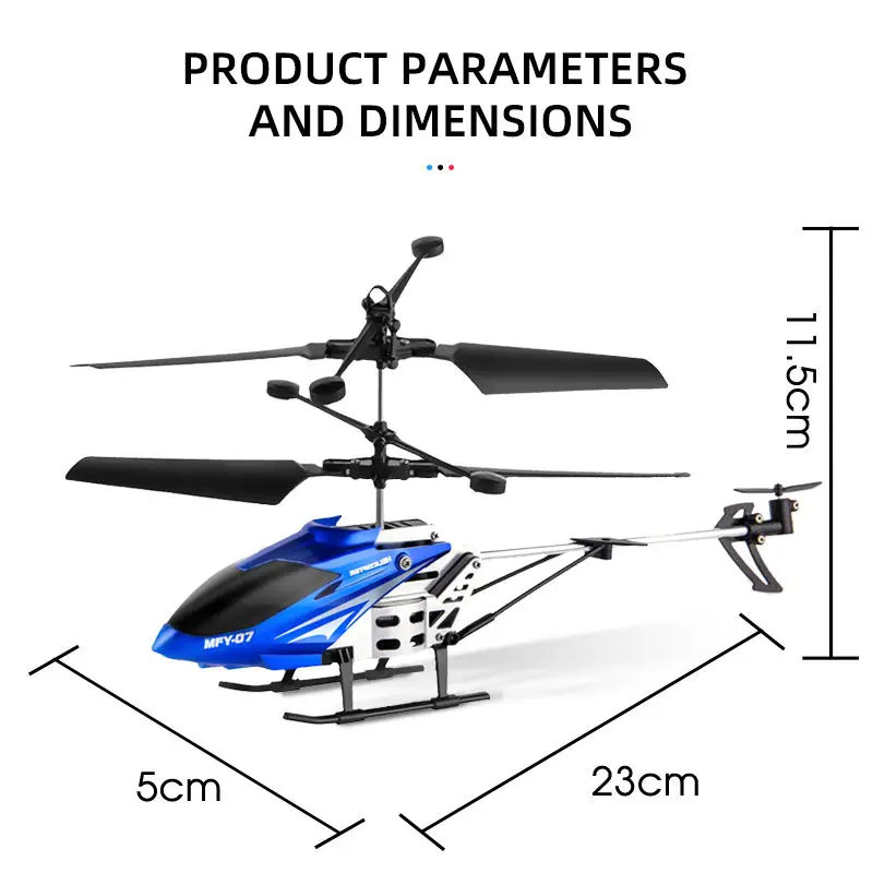 3.5CH Metal RC Helicopter With Lights Remote Control Helicopter Toy custom logo 2.4G led light rc helicopter
