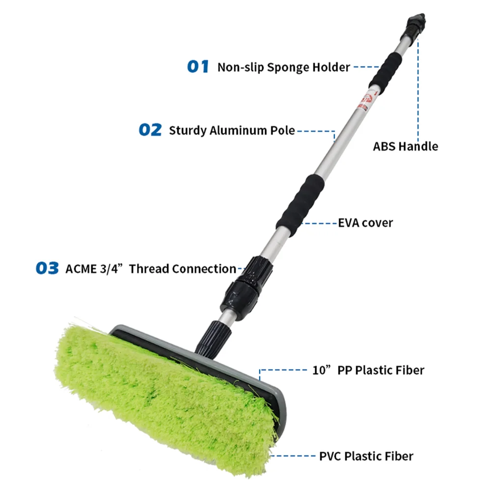 Soft Brush Car Detailing Brush Telescopic Brush
