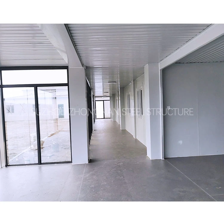 wholesale elegant large modular detachable garden villa prefab assembly container multi storey cottage house in south africa