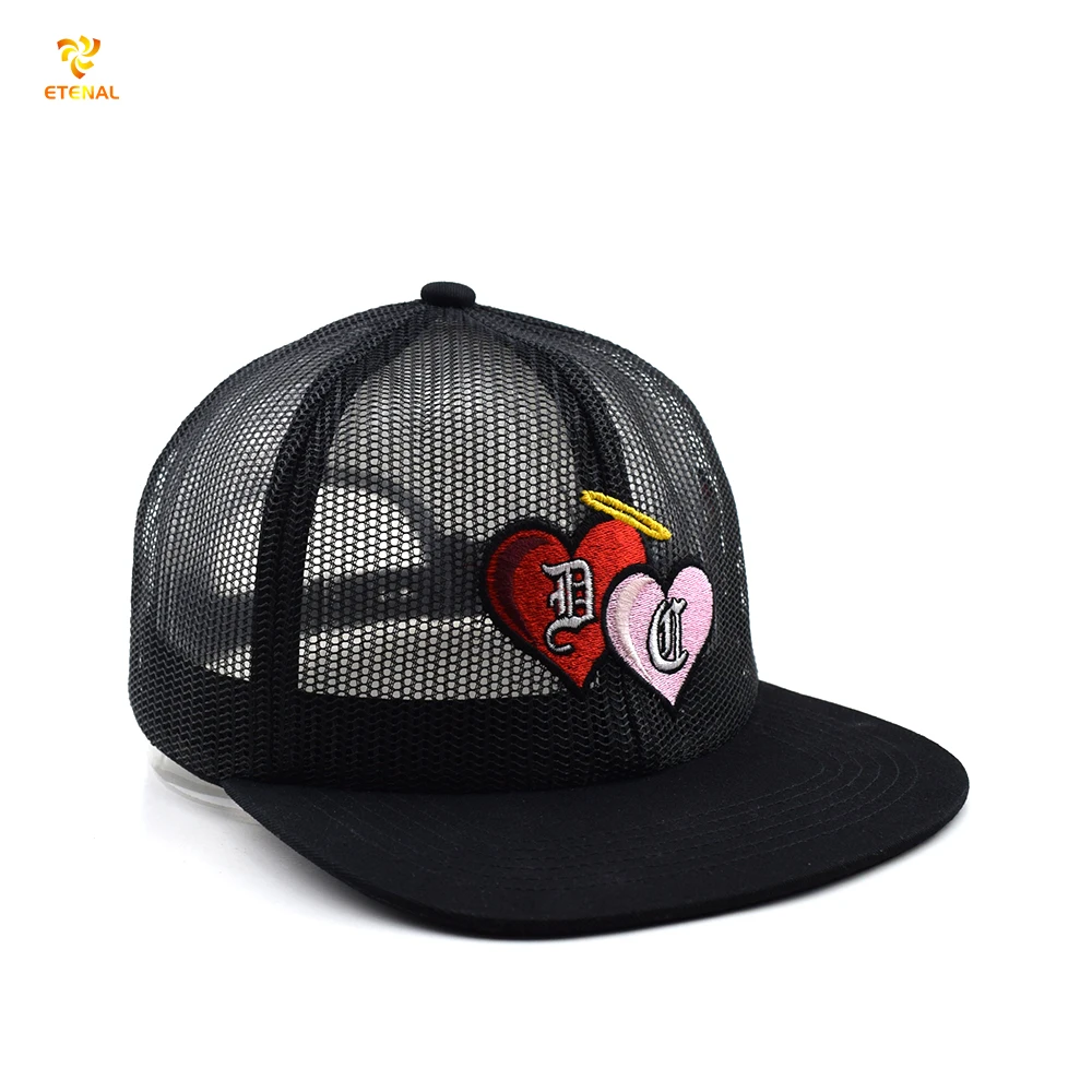 Full mesh baseball caps hats custom full mesh trucker hat