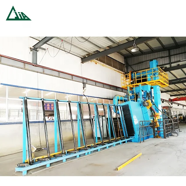 Q69 роликовый конвейер, оборудование для дробеструйной обработки стальной измерительной ленты