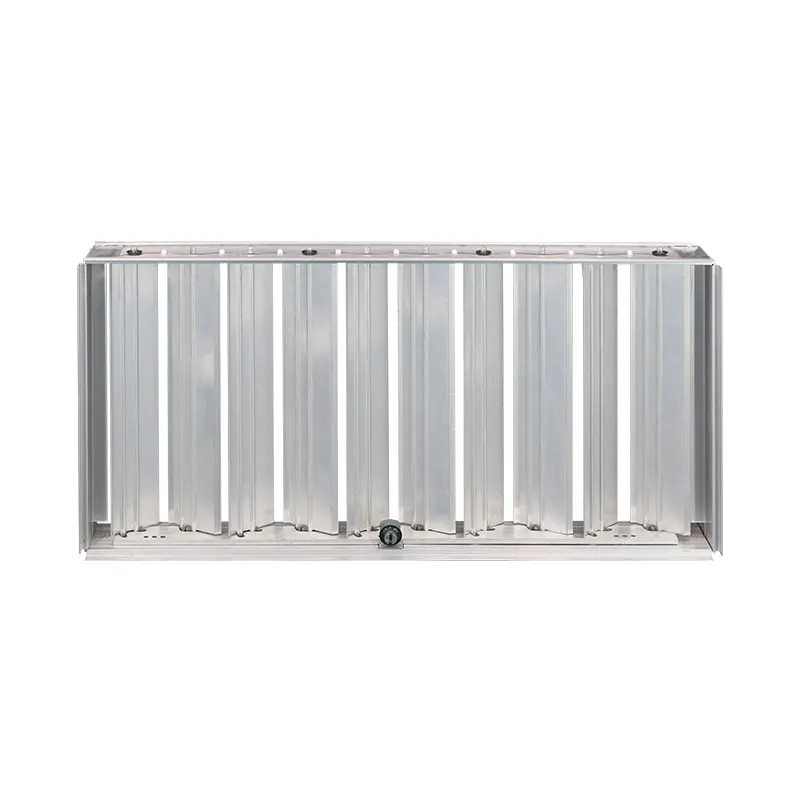 EZONG Mill Finished 400*400mm Aluminum OBD Opposed Blades Damper for square air Grille & Diffuser