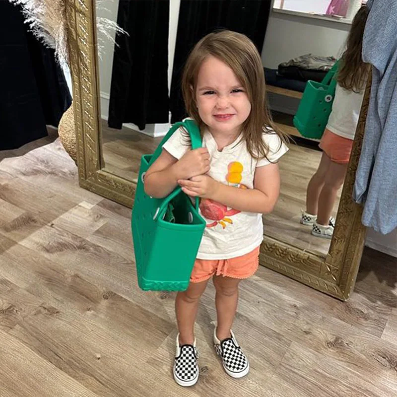 kids bogg bag baby small waterproof Custom Bogg Bag Waterproof durable Rubber EVA Foam Beach handbag Silicone Bag