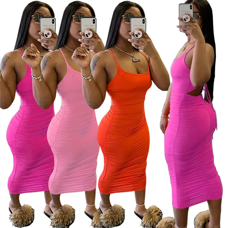 D97117  Wholesale Sleeveless Sexy Fashion New Club Wear Party Short Dresses Women Casual Dress see through bodycon dress women