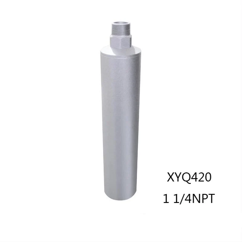 Air Motor Muffler, XYQ100, Silencer 1/8' NPT Metal Muffler for 1AM, 1UP Pneumatic Motor