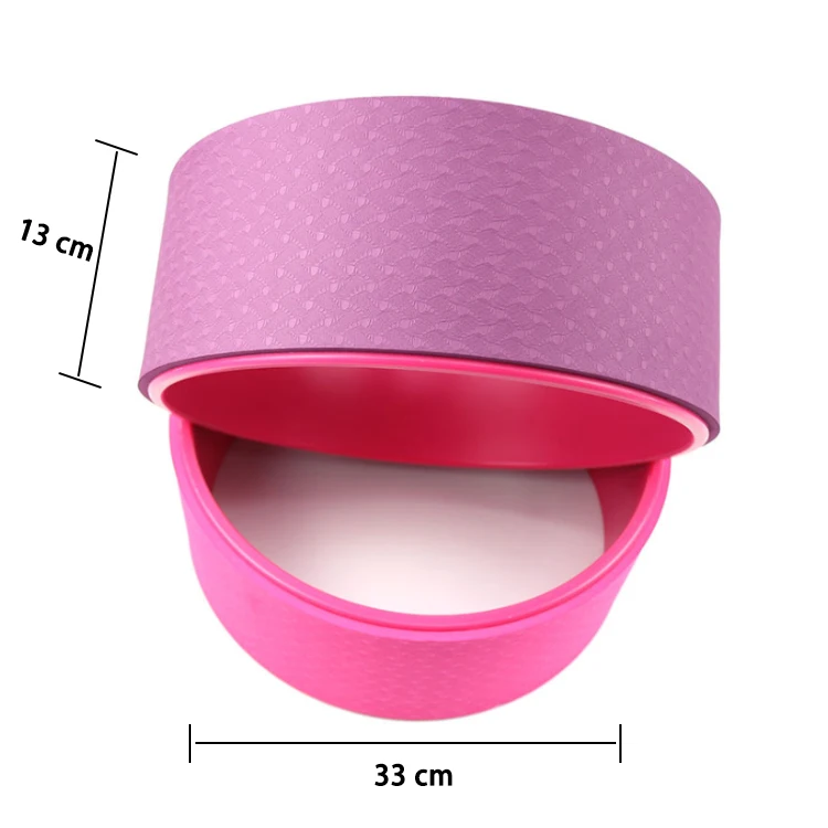 New 3D eva Multi-functional Back Bending Artifact TPE Back Tube Open Shoulder Back Widened Yoga Massage circle Wheel